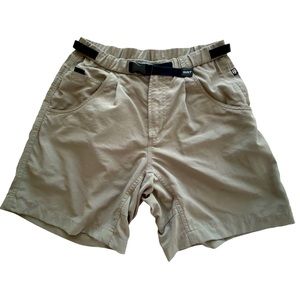 COLUMBIA Women’s Activewear Outdoor-wear Tan Adjustable Waist Shorts Siz…